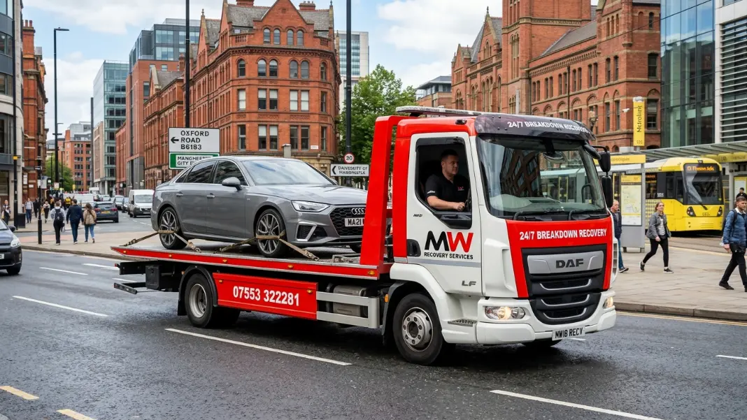 Automatic Gearbox Car Recovery: Why You Must Use a Flatbed