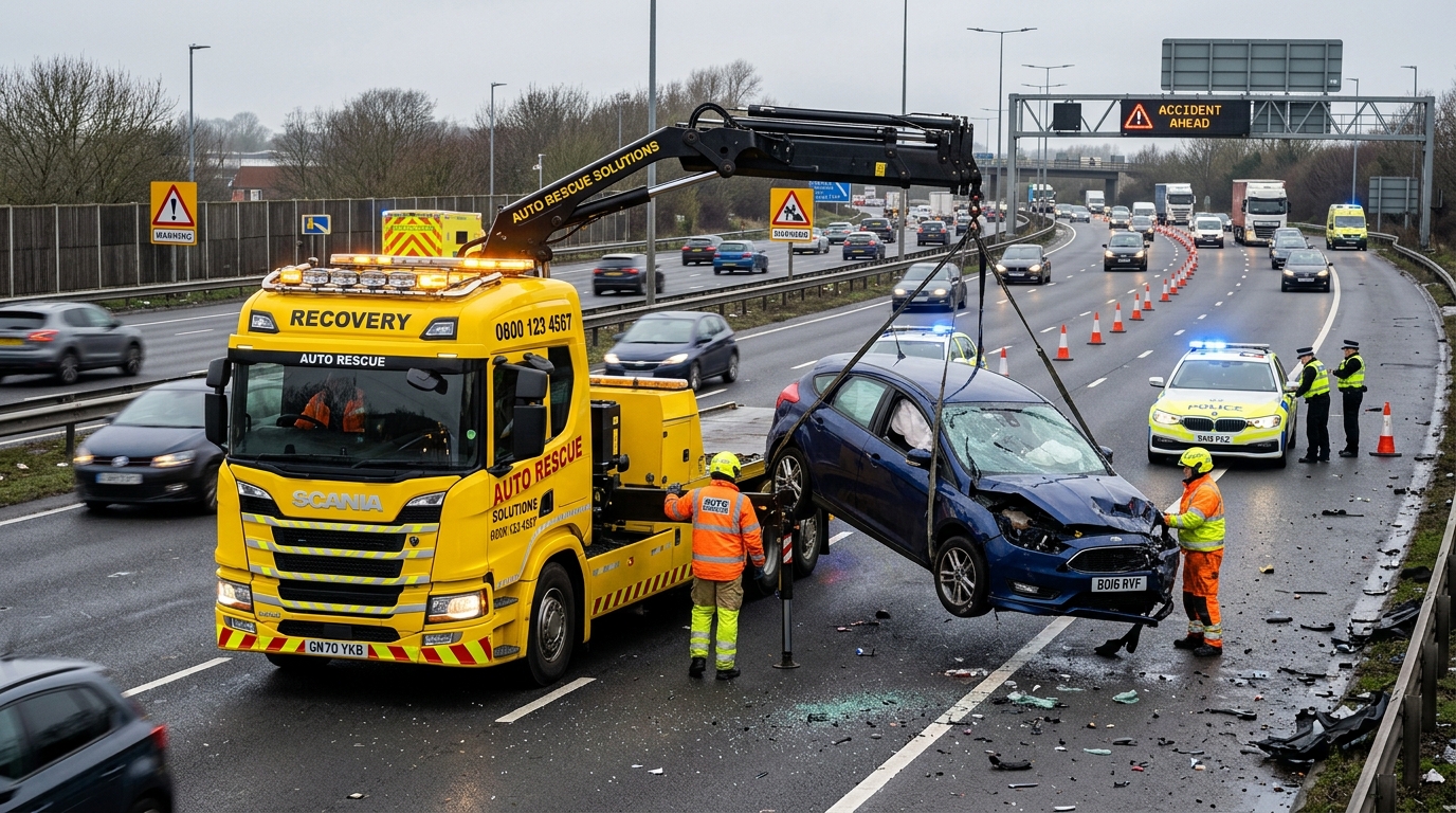 Accident Recovery in Manchester: Who Pays, What Happens to Your Car and How to Make a Claim