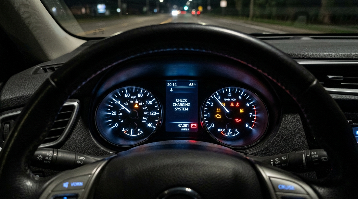 Car Battery Warning Light While Driving: What It Means and What To Do