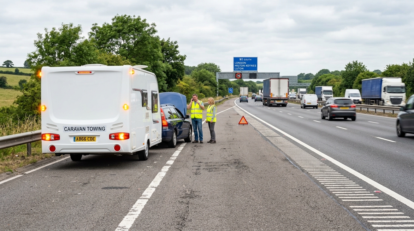 Caravan & Trailer Breakdown Recovery Manchester: What to Do When Your Tow Breaks Down