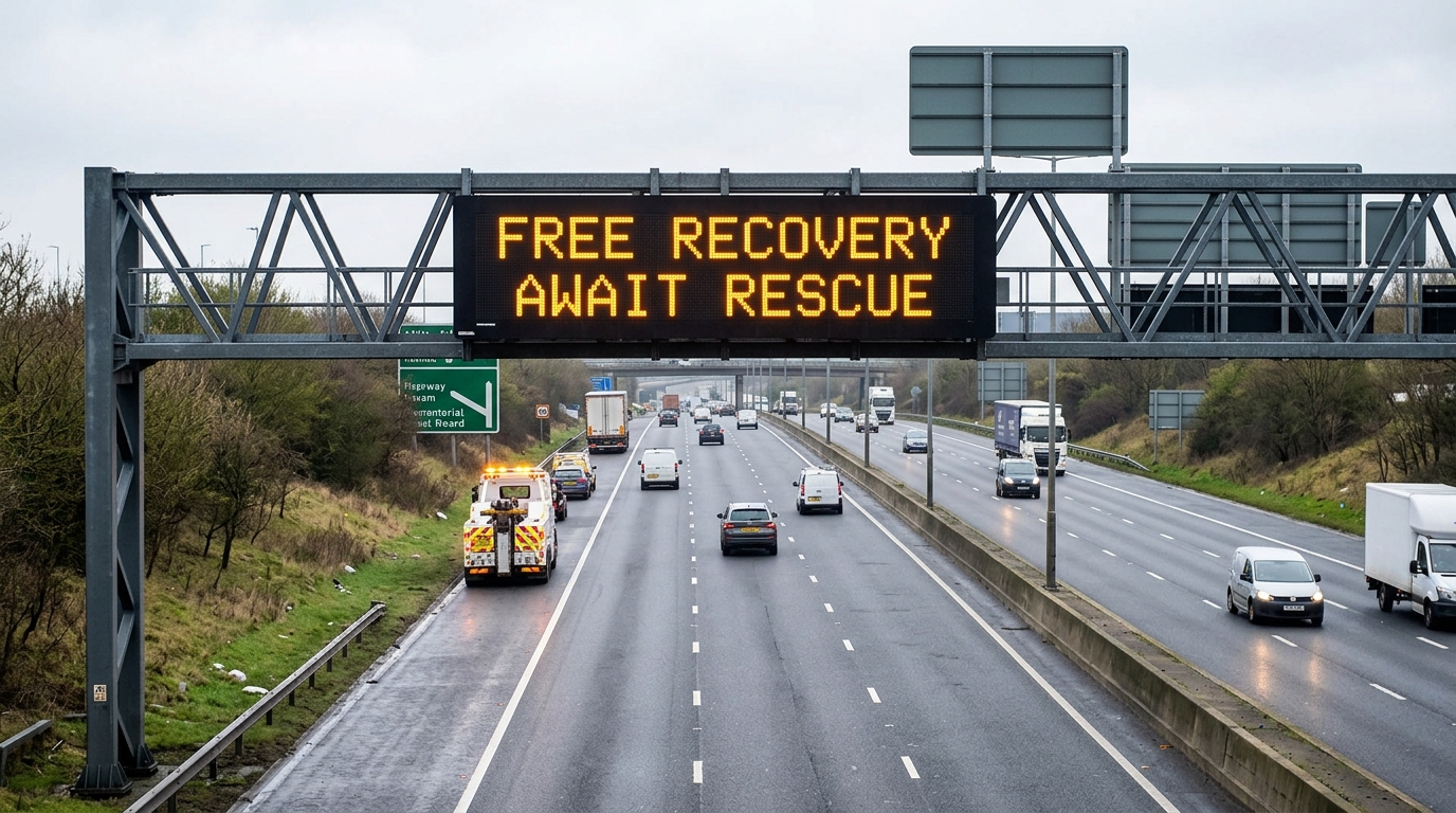 Free Motorway Recovery in the UK: What Free Recovery Await Rescue Actually Means