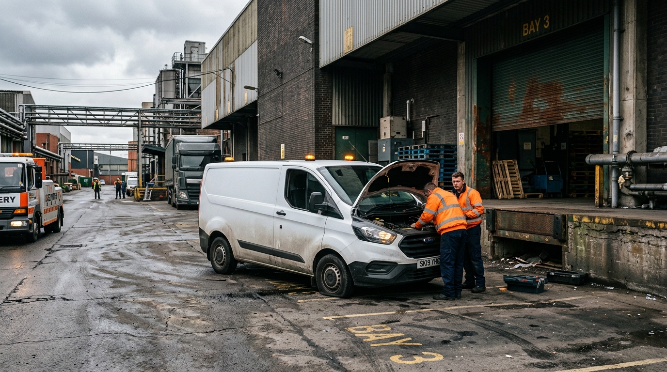 Van Breakdown at Trafford Park: How We Saved a Delivery Driver's Day