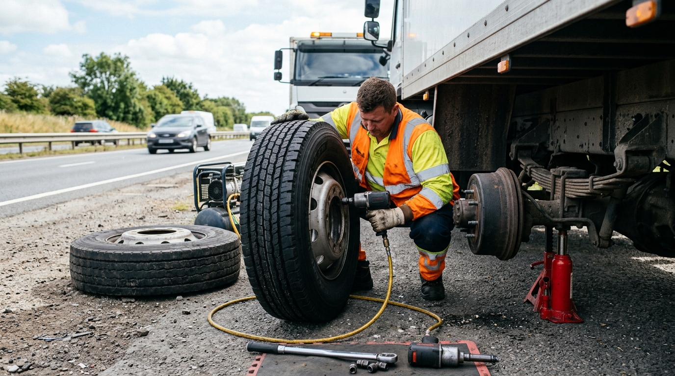 Roadside HGV Tyre Service