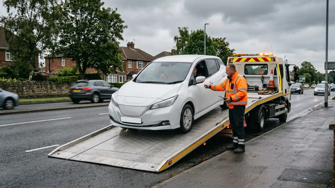 EV Flatbed Recovery: No Wheel-Lift on Electric Cars